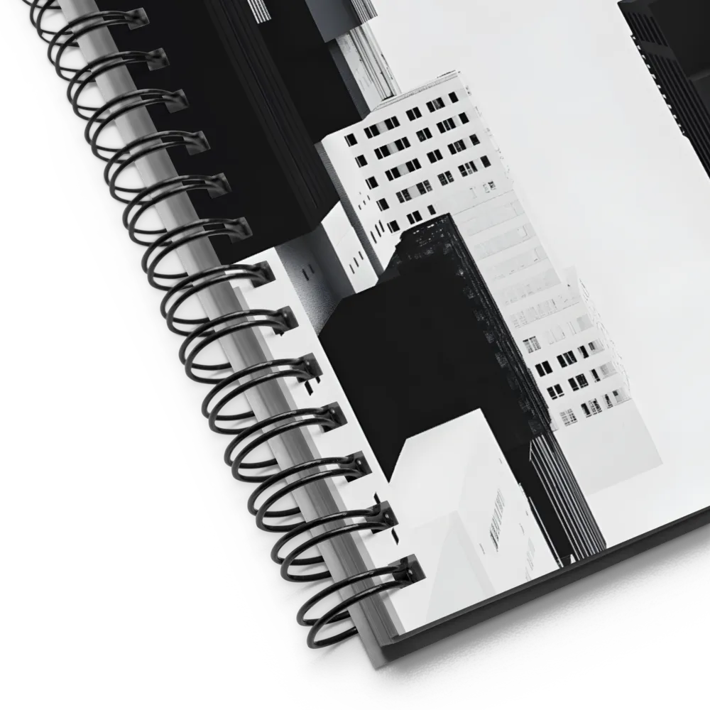 Urban Void: A Minimalist Exploration | Spiral Notebook