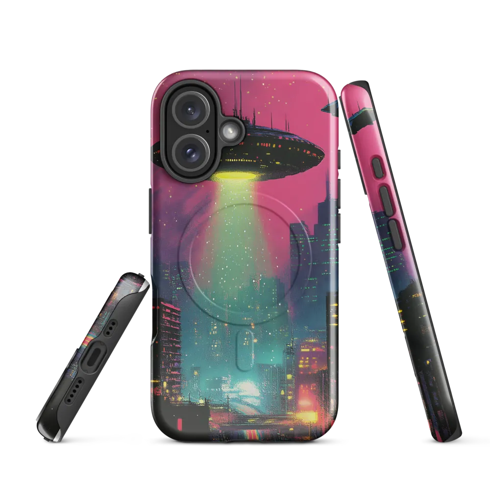 Encounter Above Neon Heights | Phone Case |  16 | MagSafe® Tough Case | Glossy