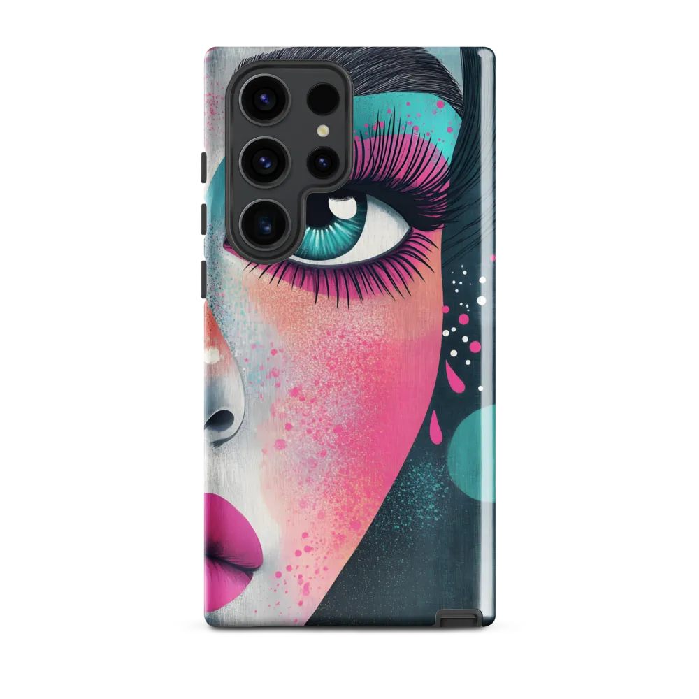 Vibrant Gaze | Phone Case |  S23 Ultra | Tough Case | Glossy