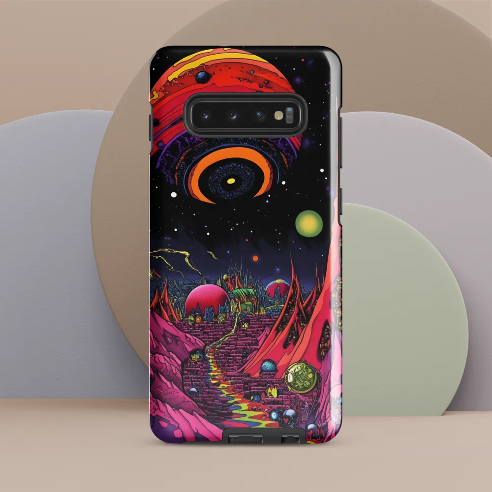 Celestial Dreamscape | Phone Case |  S10 Plus | Tough Case | Glossy