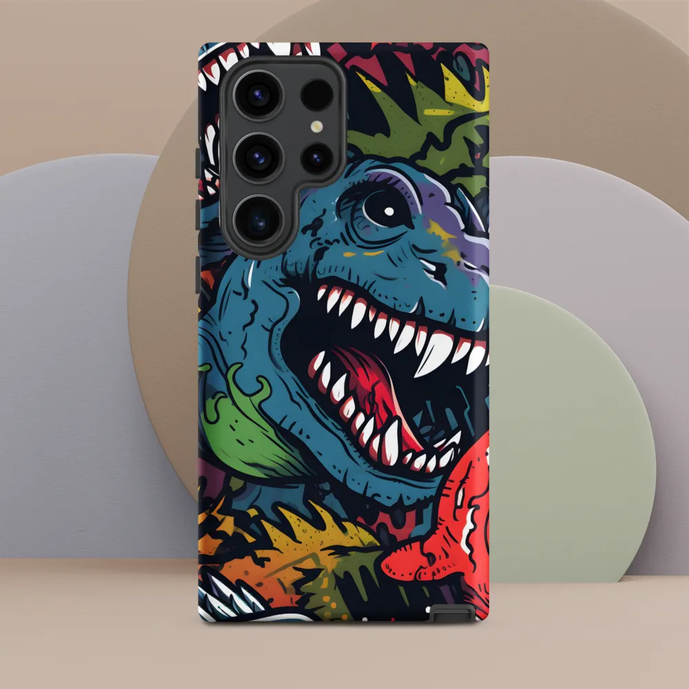 Dino Mania: A Colorful Frenzy