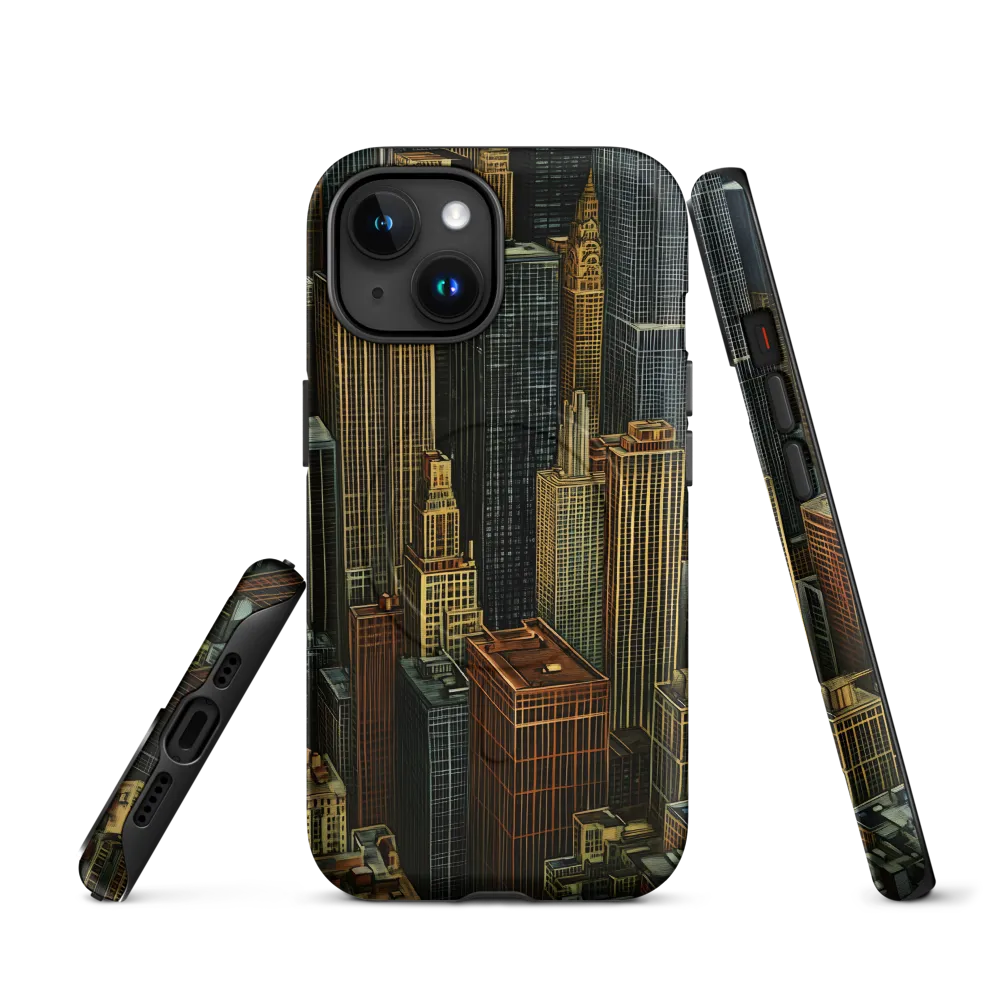 Urban Elegance: A Golden Cityscape