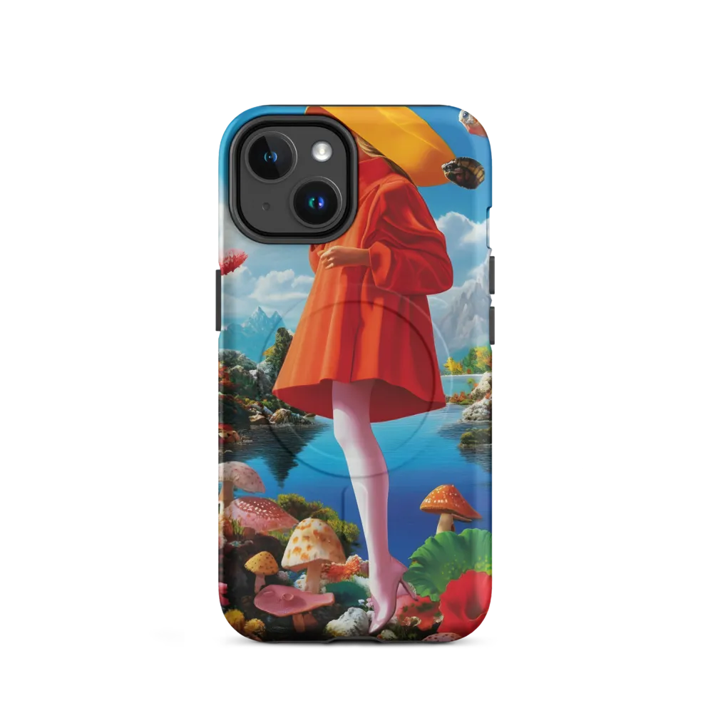 Dreamscape in Orange and Blue