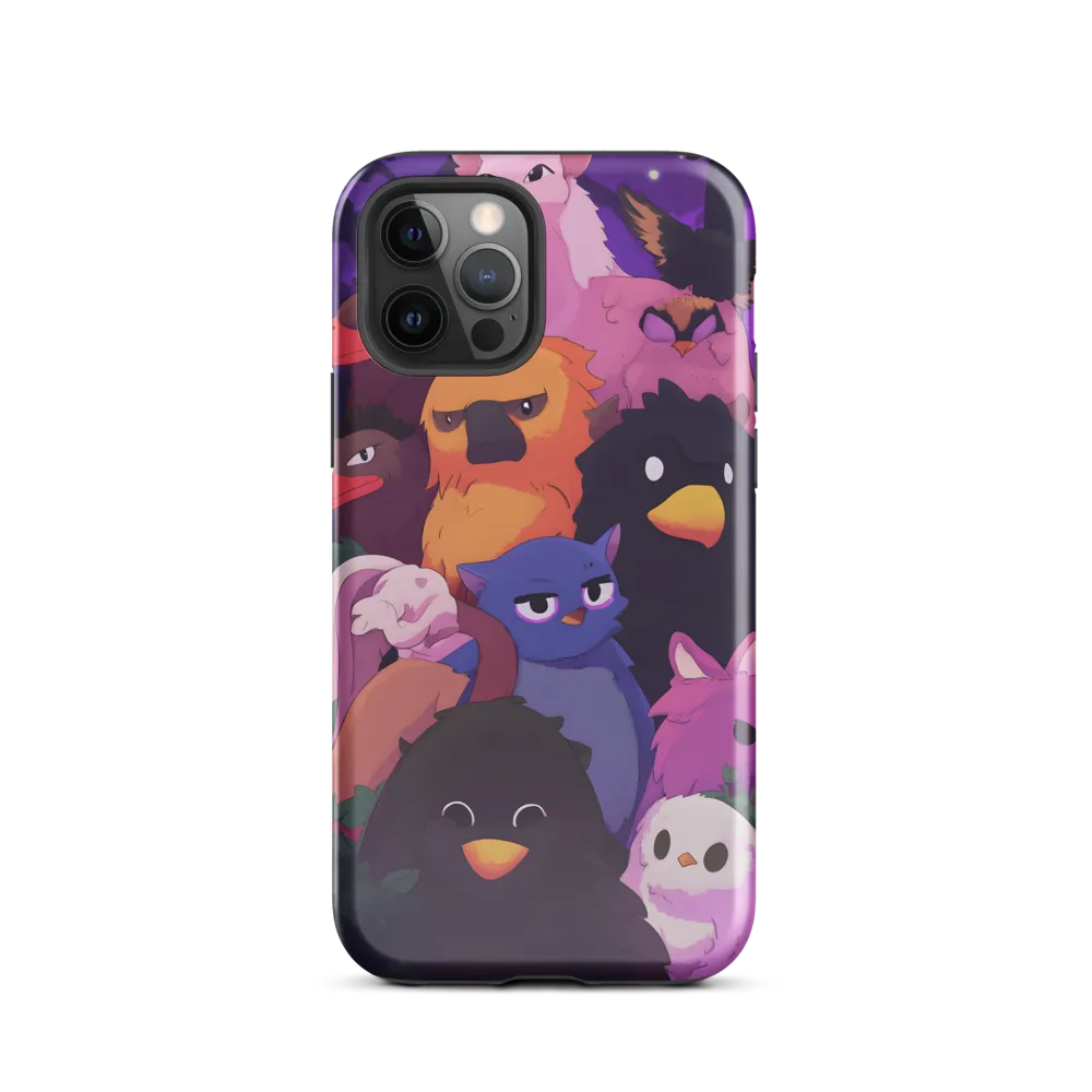 Whimsical Avian Gathering