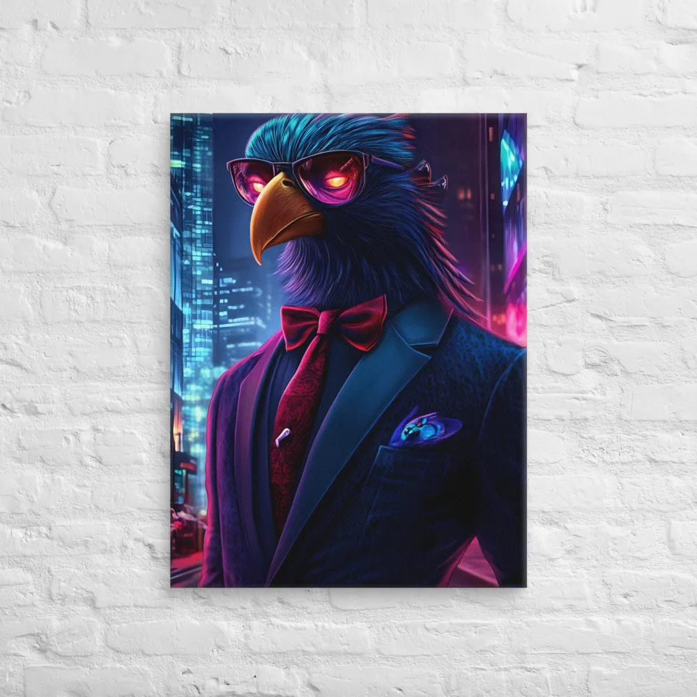 The Dapper Avian | Canvas | 24″×32″