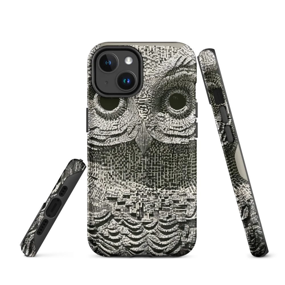 Intricate Owl of Textures