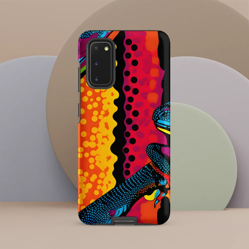 Colorful Encounters: The Playful Geckos