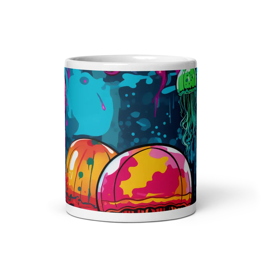 Underwater Symphony of Jellyfish | Mugs | Multiple Sizes & Colors