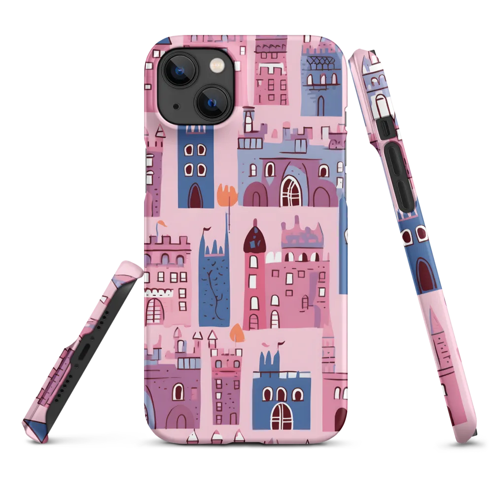 Whimsical Castles: A Playful Tapestry | Phone Case |  14 Plus | Snap Case | Matte