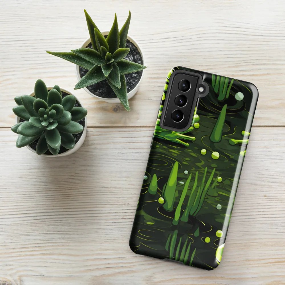 Green Harmony: Life Beneath the Surface