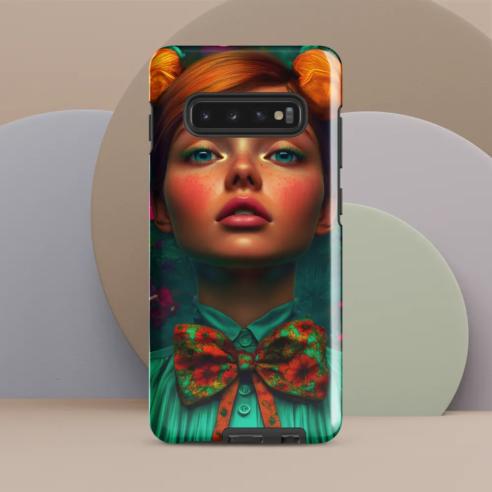 Whimsy in Bloom | Phone Case |  S10 Plus | Tough Case | Glossy