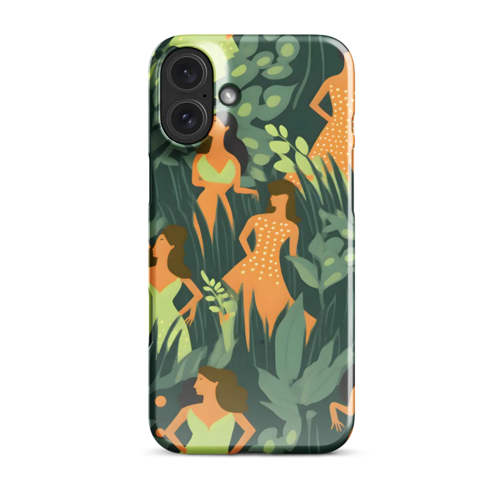 Playful Harmony in Patterns | Phone Case |  16 Plus | Snap Case | Glossy
