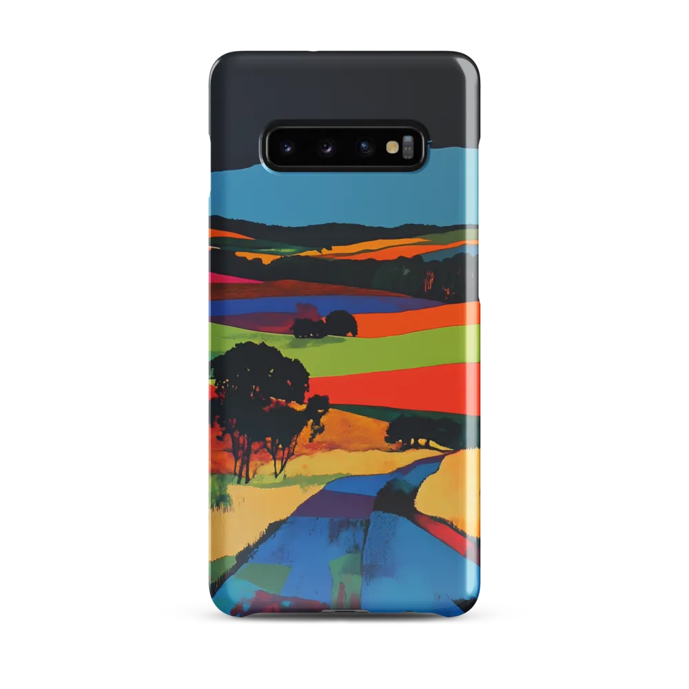 Vibrant Countryside | Phone Case |  S10 Plus | Snap Case | Glossy