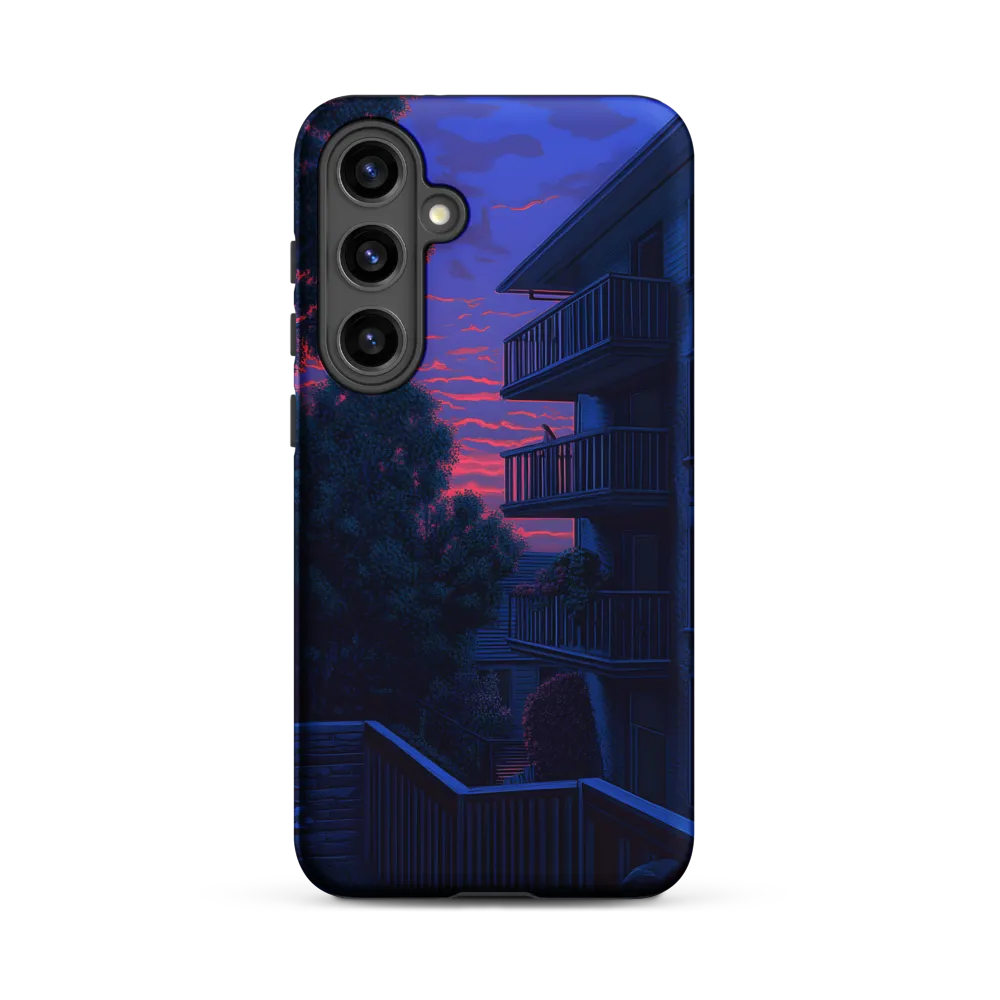 Urban Serenity at Dusk