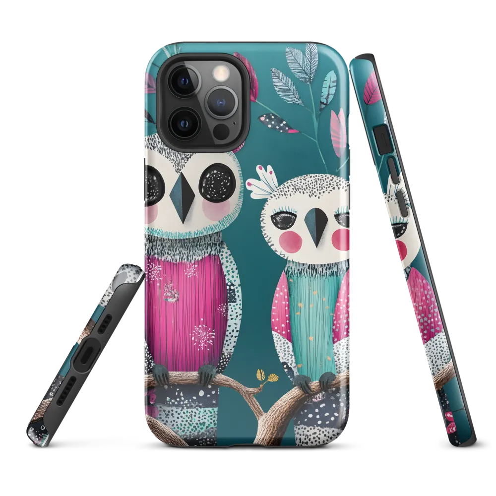 Whimsical Duo: A Celebration of Nature and Color