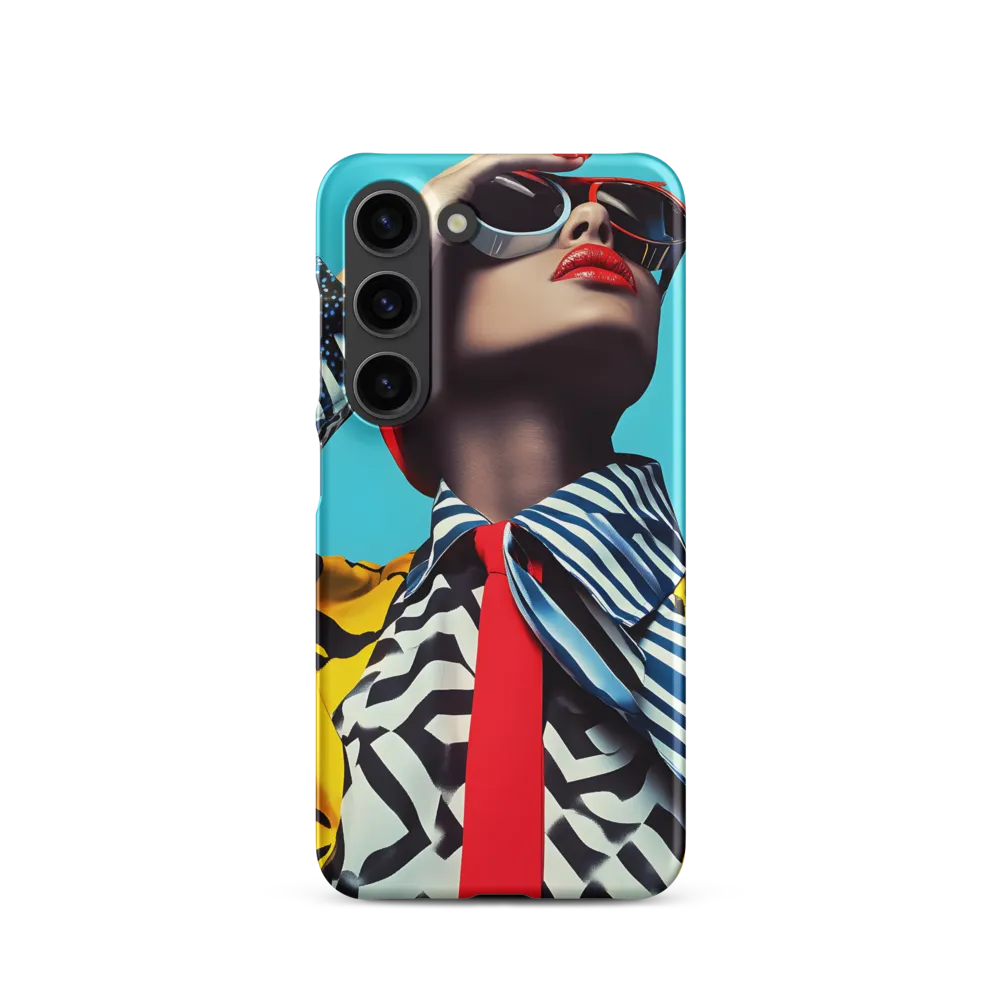 Chic Confidence in Bold Patterns