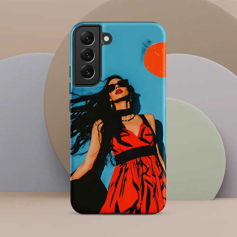 Sunset in Fashion: A Modern Portrait