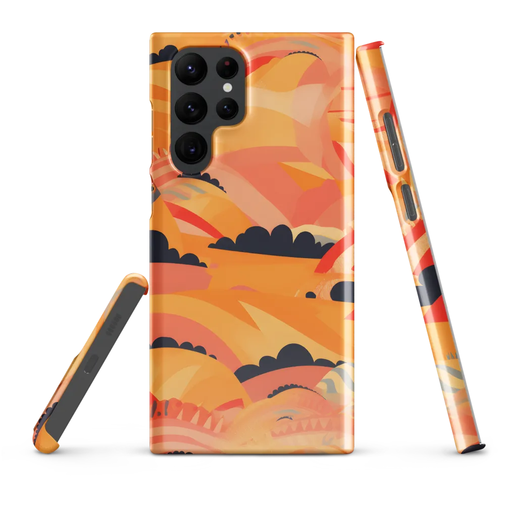 Whispers of the Abstract Horizon | Phone Case |  S22 Ultra | Snap Case | Glossy