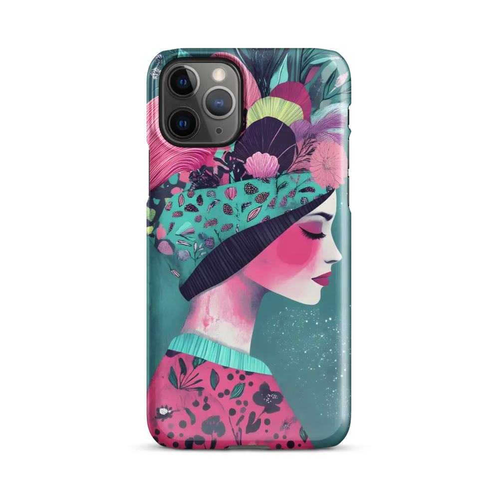 Whimsical Floral Portrait