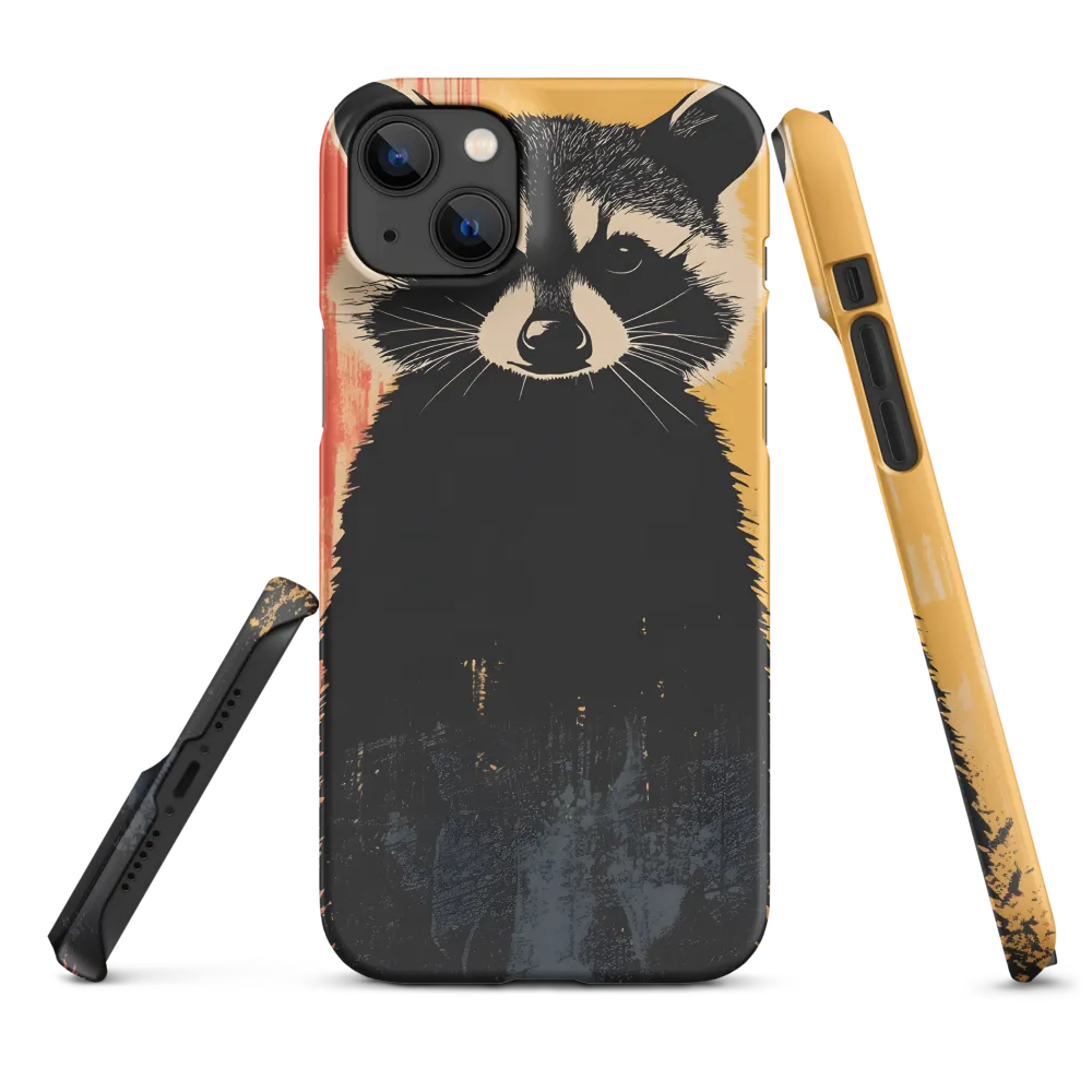 Whimsical Raccoon Portrait