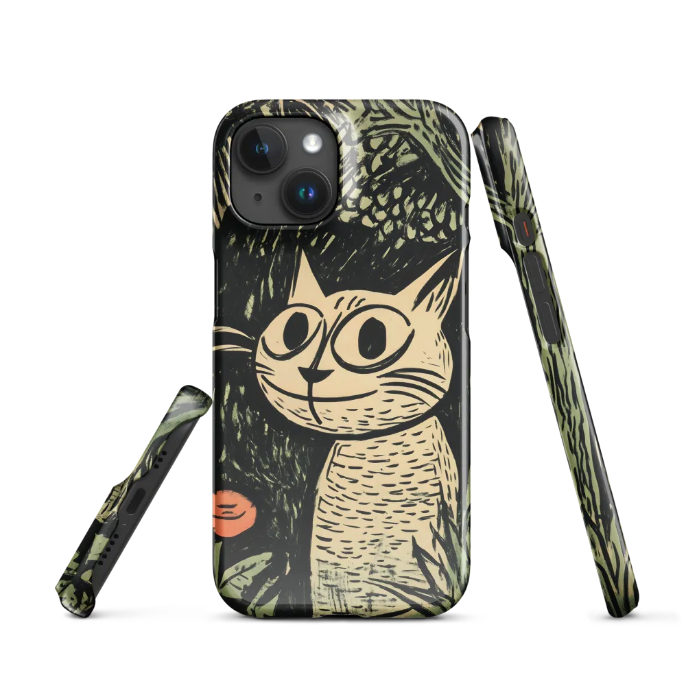 Whimsical Cat in the Forest