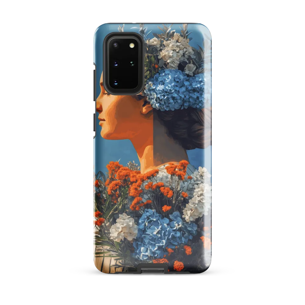 Floral Reverie: A Portrait of Serenity