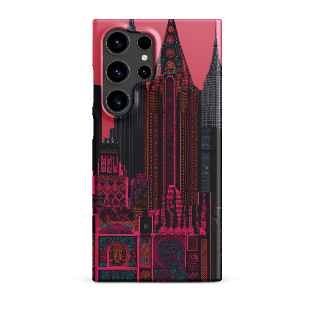 Urban Vibrance: A Digital Exploration of Skyscrapers