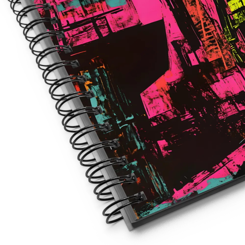 Urban Robot Symphony | Spiral Notebook