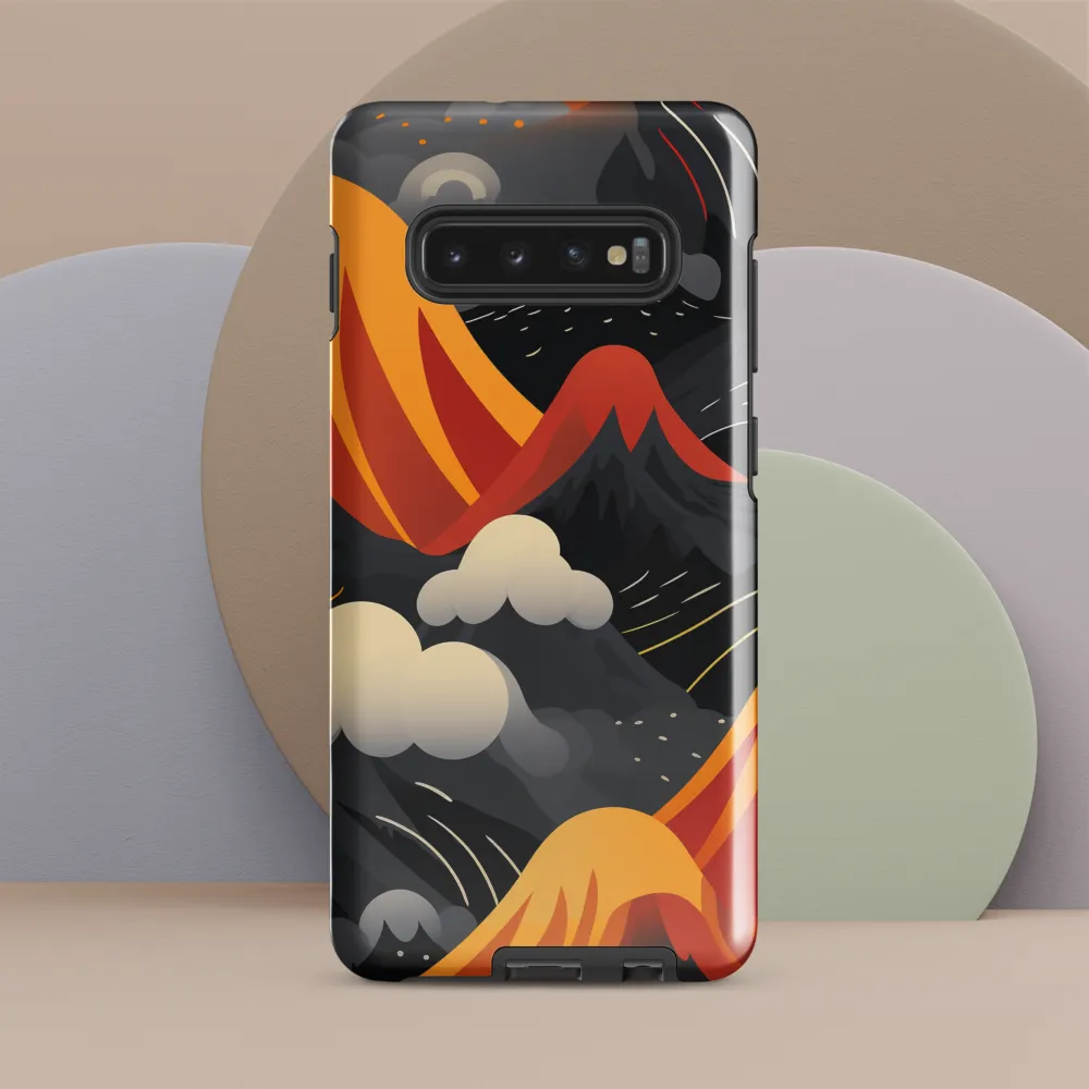 Eruption of Colors | Phone Case |  S10 Plus | Tough Case | Glossy