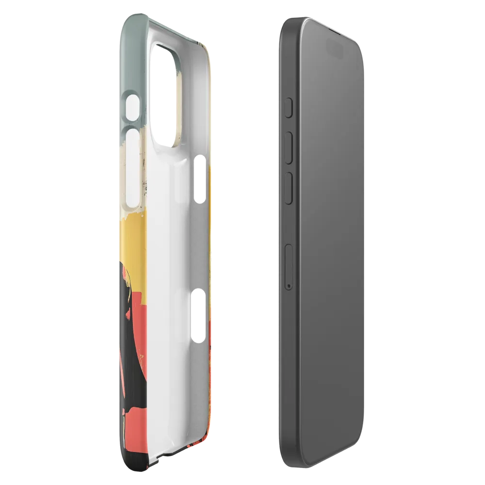 Hero in the Urban Dawn | Phone Case |  16 Pro Max | Snap Case | Glossy
