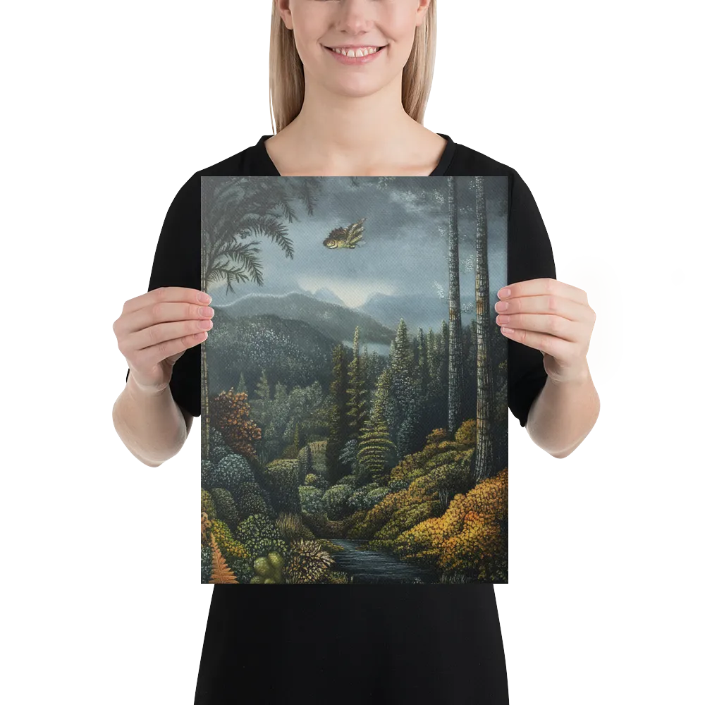 Whispers of the Enchanted Forest | Canvas | 12″×16″