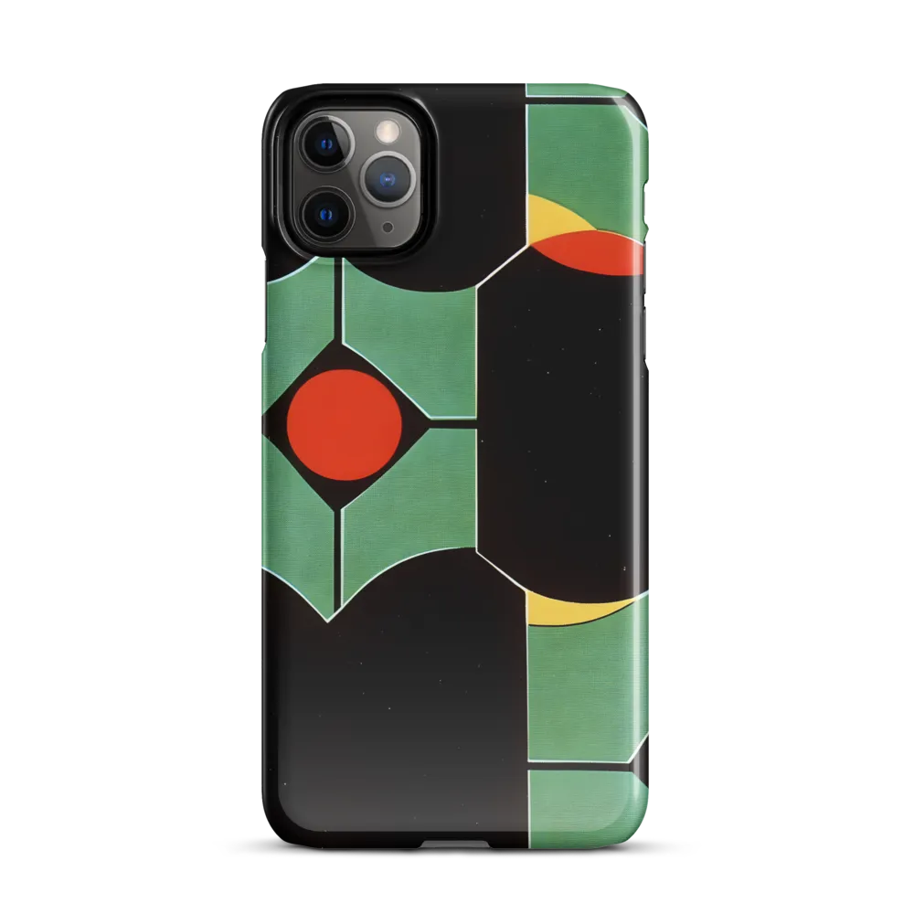 Dynamic Geometric Harmony | Phone Case |  11 Pro Max | Snap Case | Glossy