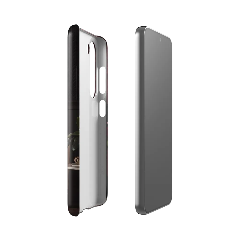 Elegance in Contrast: A Modern Interior Design | Phone Case |  S23 | Snap Case | Glossy