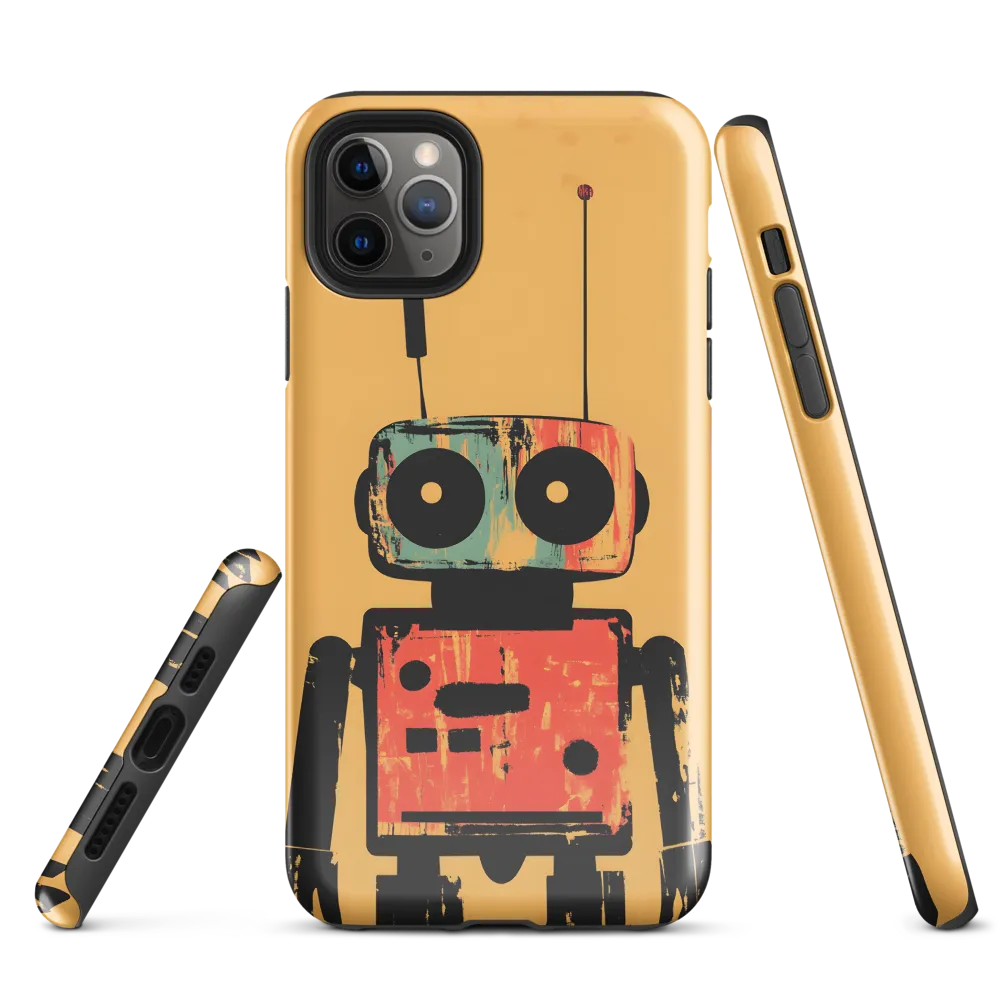 Playful Robot | Phone Case |  11 Pro Max | Tough Case | Glossy