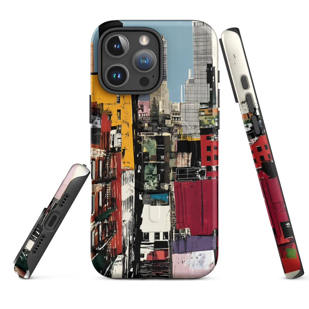 Urban Collage: A Vivid Cityscape