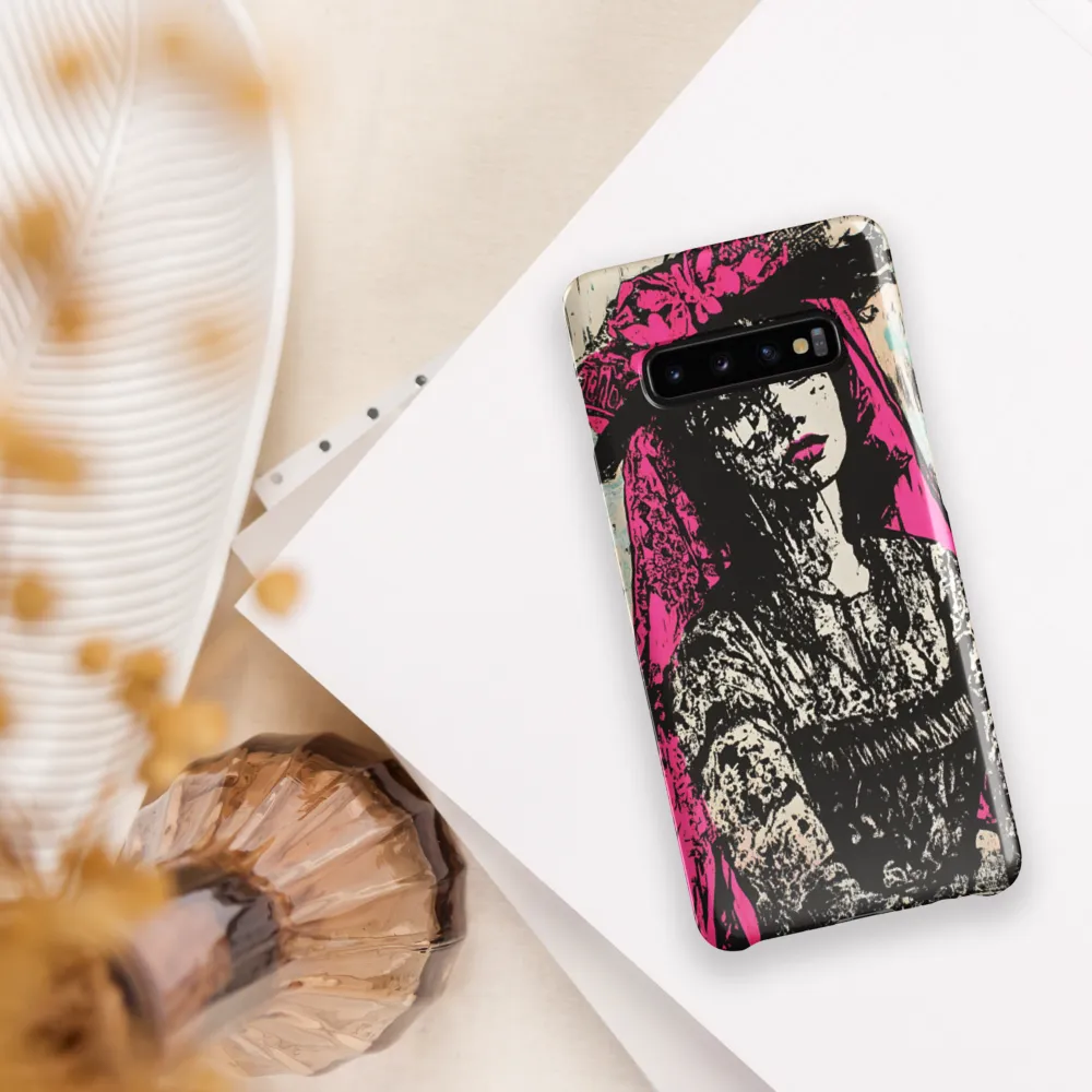 Veiled Beauty | Phone Case |  S10 Plus | Snap Case | Glossy