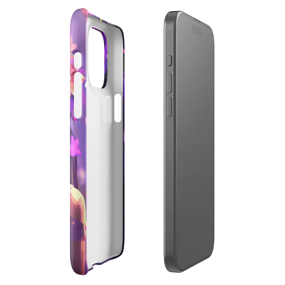 Whispers of Blossoms | Phone Case |  15 Pro Max | Snap Case | Glossy