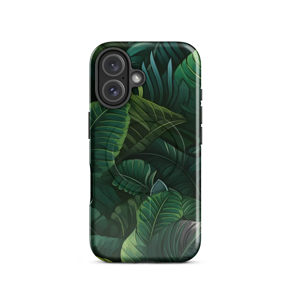 Lush Canopy: A Tropical Foliage Study