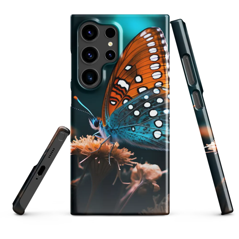 Whispers of Color: The Butterfly's Embrace