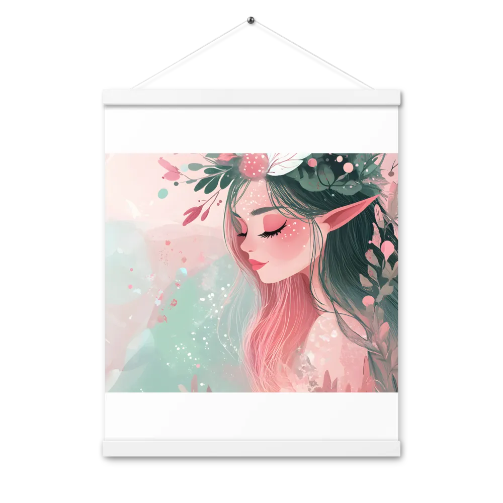 Whispers of Nature | Poster With White Wood Hanger | 16″×20″