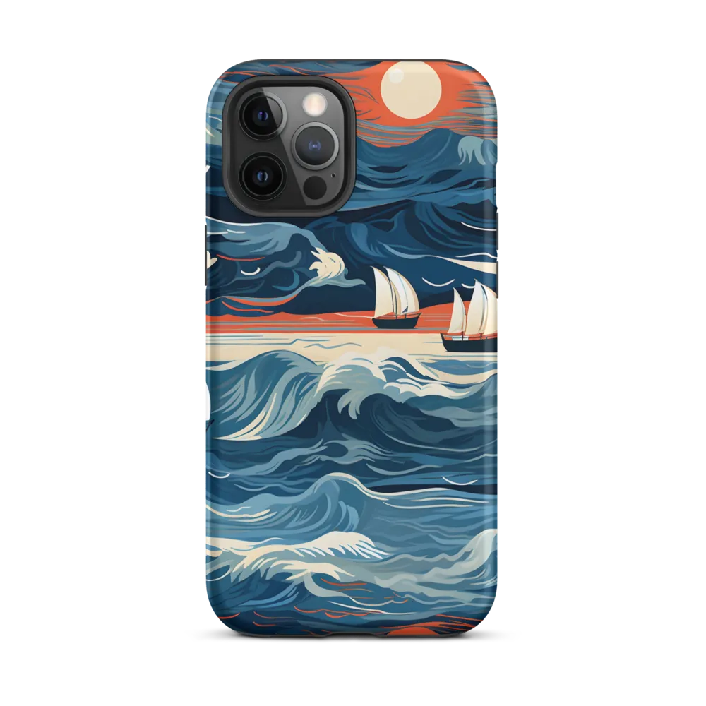 Ocean Whispers: A Voyage at Dusk