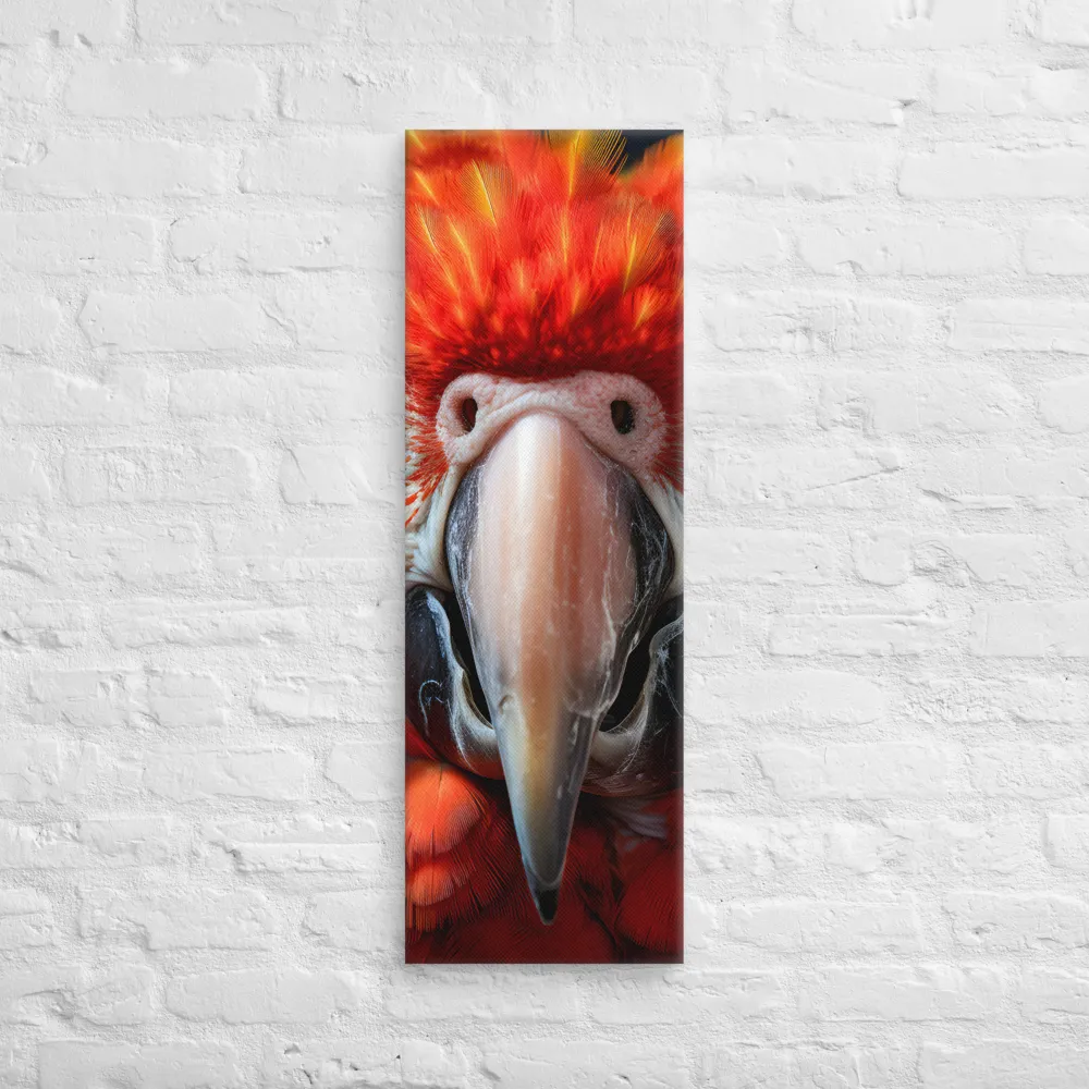 The Fiery Gaze of the Parrot