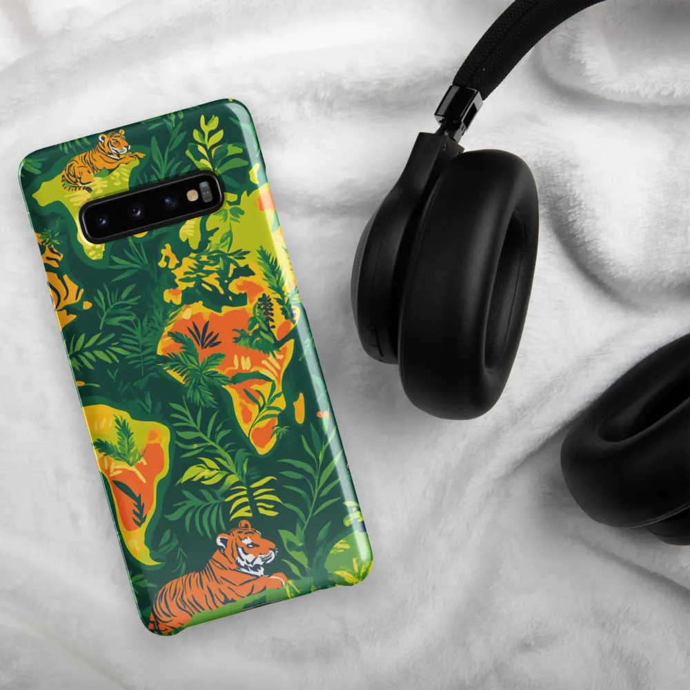 Nature's Tapestry: A World Interwoven | Phone Case |  S10 Plus | Snap Case | Glossy