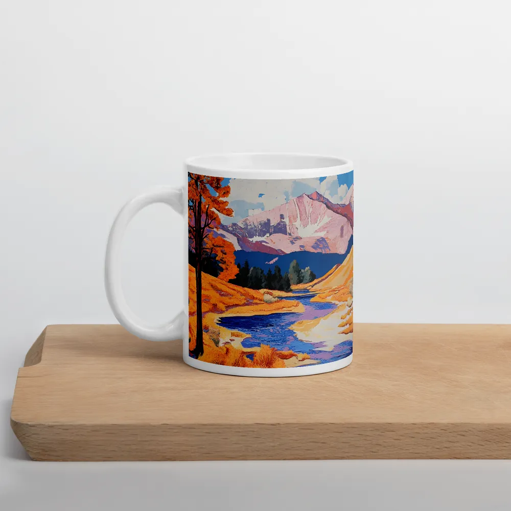 Autumn Serenity: A Vibrant Landscape | Mugs | Multiple Sizes & Colors