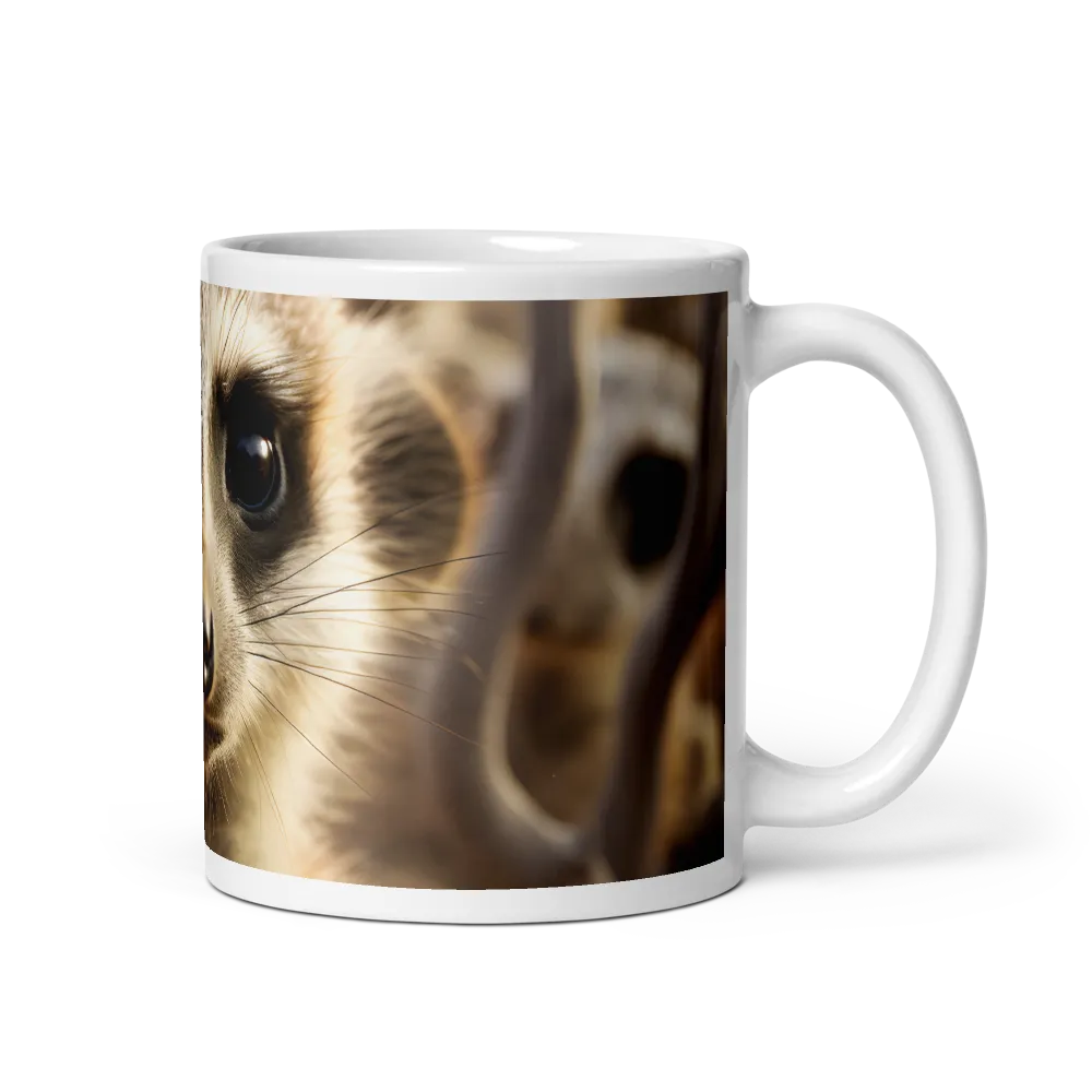 Curious Meerkats in Community | Mug with White inside | 11 oz