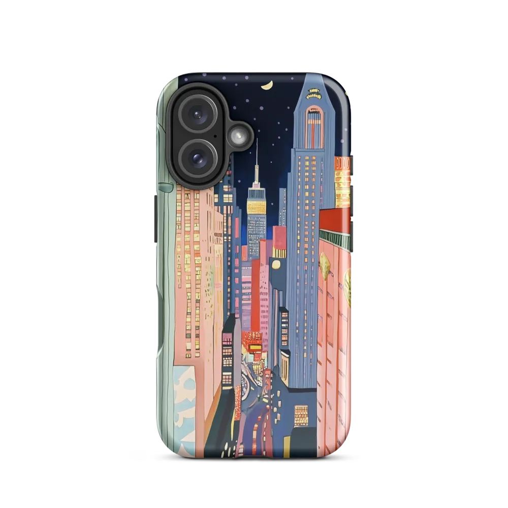 Urban Dreamscape: A Pop Art Night | Phone Case |  16 | Tough Case | Glossy