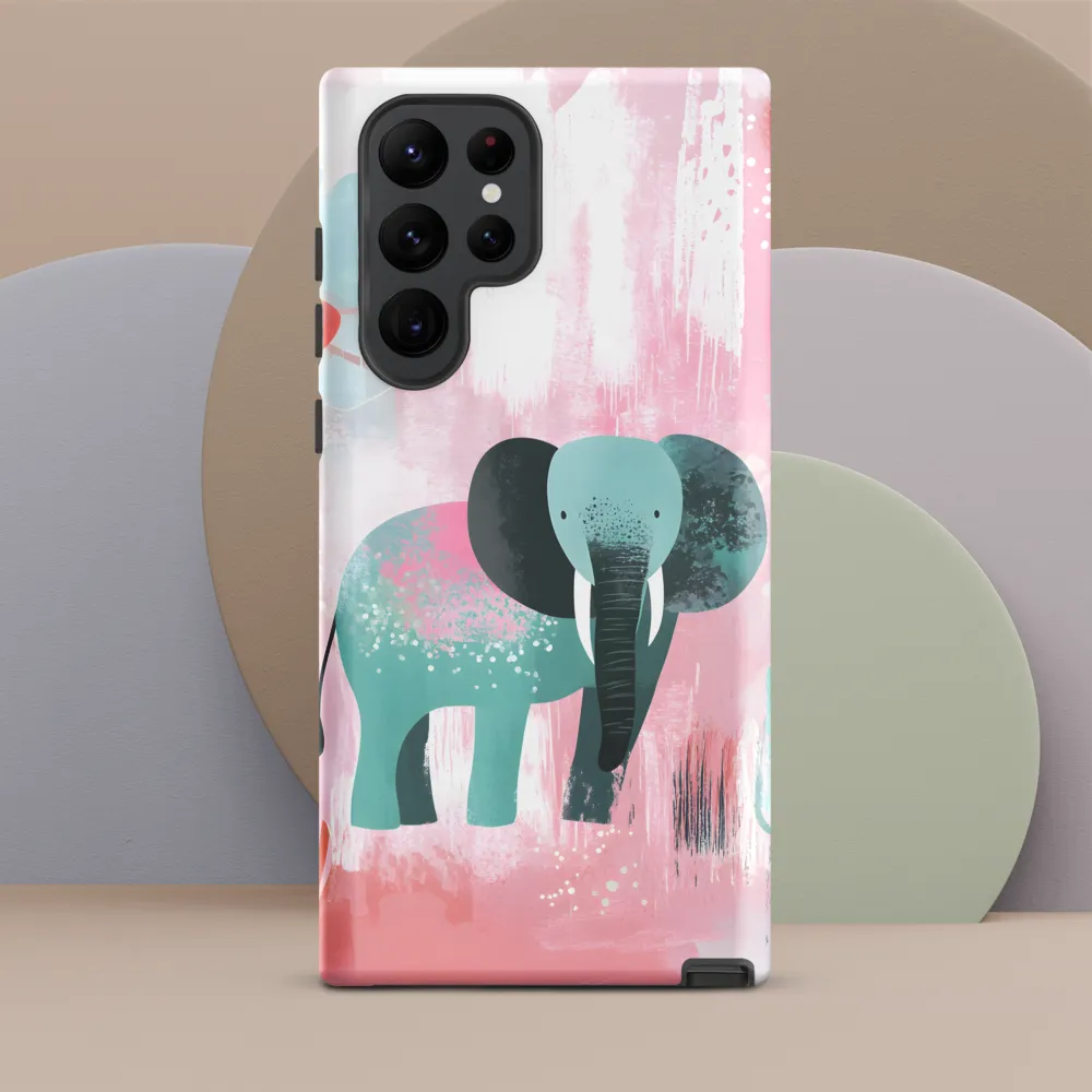 Whimsical Elegance: An Elephant's Serenade