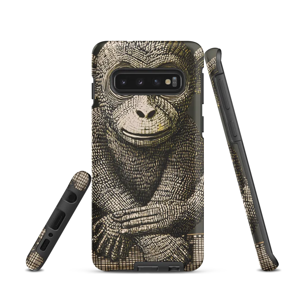 Intricate Primate Portrait