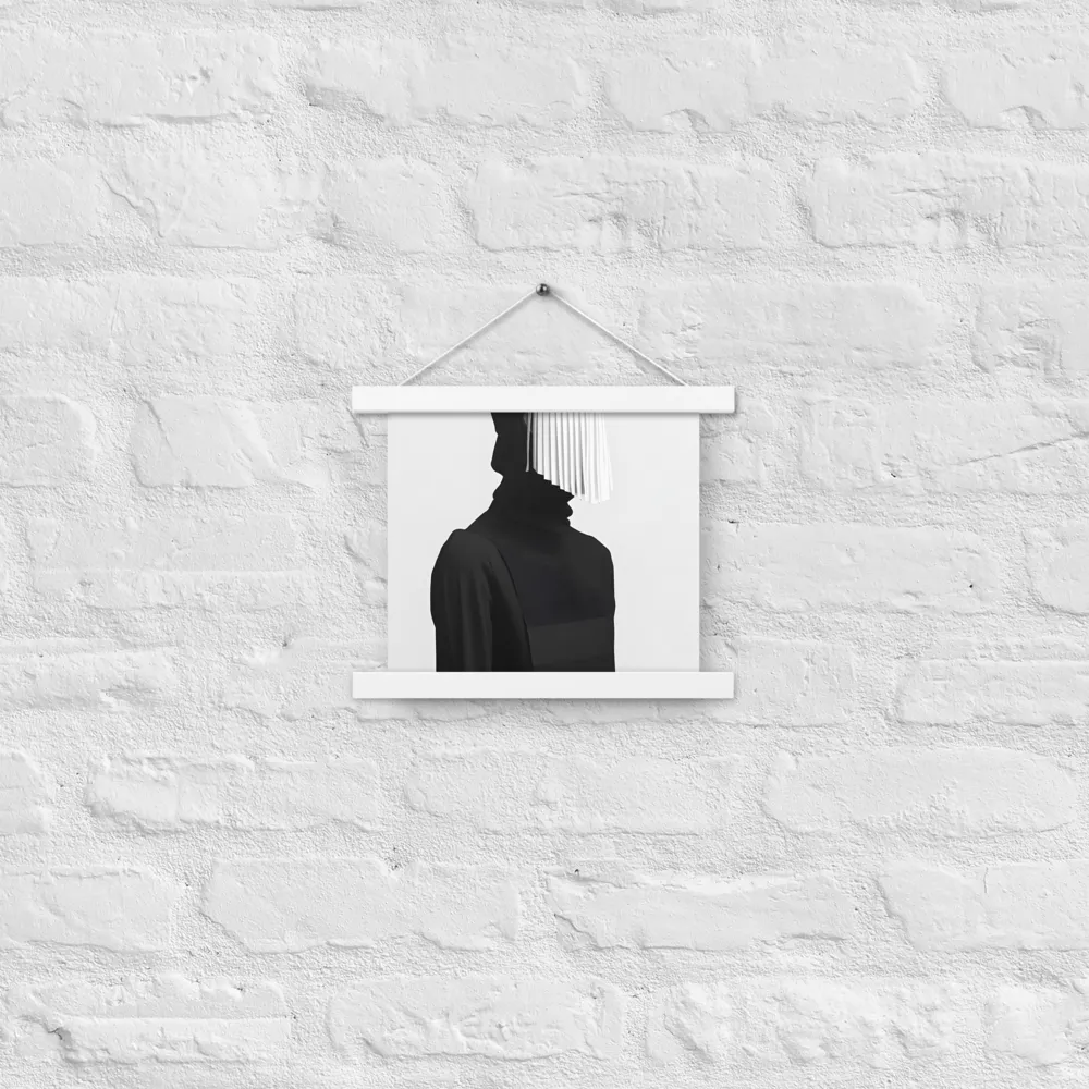 Veil of Mystery | Poster With White Wood Hanger | 10″×10″