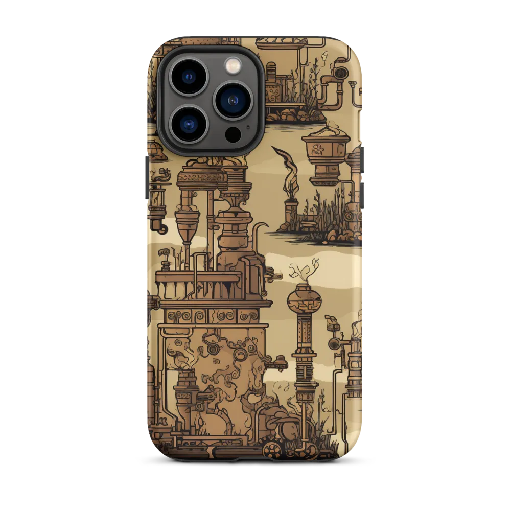 Whimsical Industrial Landscape